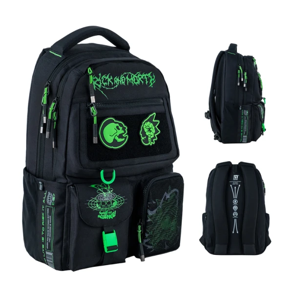 Рюкзак Kite Education teens RM24-2587M Rick and Morty