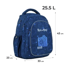 Рюкзак Kite Education teens RM24-8001L Rick and Morty