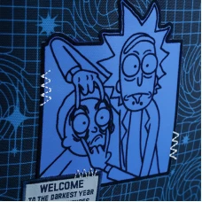 Рюкзак Kite Education teens RM24-8001L Rick and Morty
