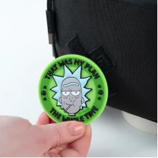 Бейдж на липучці RM24-3011-1 Rick and Morty
