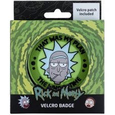 Бейдж на липучці RM24-3011-1 Rick and Morty