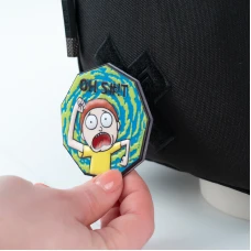 Бейдж на липучці RM24-3011-2 Rick and Morty