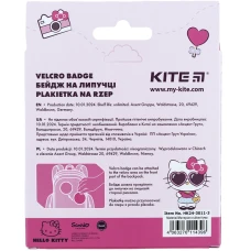 Бейдж на липучці HK24-3011-3 Hello Kitty