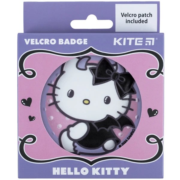 Бейдж на липучці HK24-3011-4 Hello Kitty