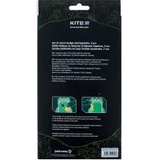 Набір бейдж на липучці та підвіска, 2 шт., RM24-3010 Rick and Morty
