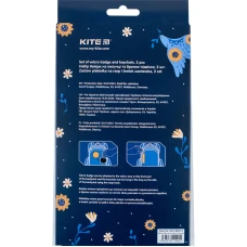 Набір бейдж на липучці та підвіска, 2 шт., K24-3010-3