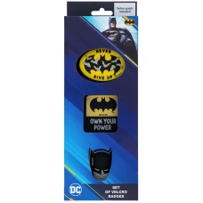 Набір бейджів на липучці, 3 шт., DC24-3012-1 DC Comics Batman