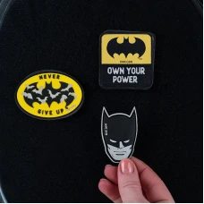 Набір бейджів на липучці, 3 шт., DC24-3012-1 DC Comics Batman