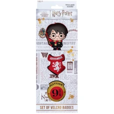 Набір бейджів на липучці, 3 шт., HP24-3012-2 Harry Potter