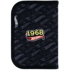 Пенал Kite 1 від., 2 відв., з наповненням HW24-622H Hot Wheels