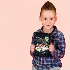 Пенал Kite 1 від., 2 відв., з наповненням HW24-622H Hot Wheels