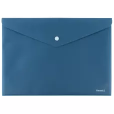 Папка на кнопці, А4, Earth colors синій 1412-05-A
