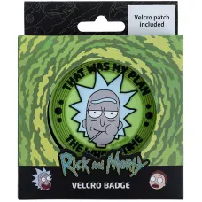 Бейдж на липучці RM24-3011-1 Rick and Morty