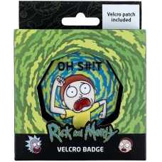 Бейдж на липучці RM24-3011-2 Rick and Morty