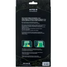 Набір бейдж на липучці та підвіска, 2 шт., RM24-3010 Rick and Morty