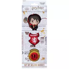 Набір бейджів на липучці, 3 шт., HP24-3012-2 Harry Potter