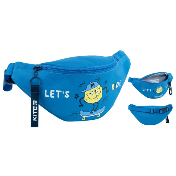 Сумка-бананка Kite дитяча K24-2577-2 Let's Ride