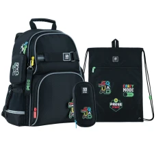 Набір рюкзак + пенал + сумка для взуття Kite SET_K24-702M-3 SQUAD