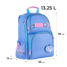 Набір рюкзак+ пенал+ сумка для взуття Kite SET_K24-702M-2 100% Cute