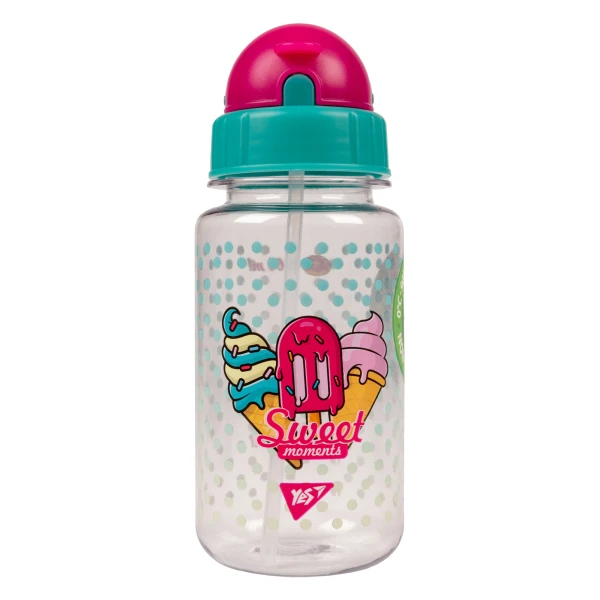 Пляшка для води YES "Sweet Cream" 380 мл., 708176