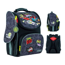 Набір рюкзак + пенал + сумка для взуття Kite SET_HW24-501S Hot Wheels