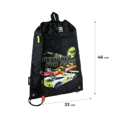 Набір рюкзак + пенал + сумка для взуття Kite SET_HW24-501S Hot Wheels