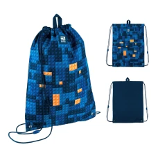 Набір рюкзак + пенал + сумка для взуття Kite SET_K24-555S-6 Blocks