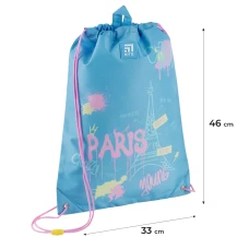 Набір рюкзак + пенал + сумка для взуття Kite SET_K24-763M-1 In Paris