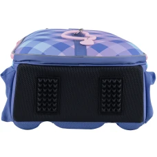 Набір рюкзак + пенал + сумка для взуття Kite SET_K24-531M-2 Purple Chequer