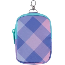 Набір рюкзак + пенал + сумка для взуття Kite SET_K24-531M-2 Purple Chequer