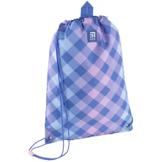 Набір рюкзак + пенал + сумка для взуття Kite SET_K24-531M-2 Purple Chequer