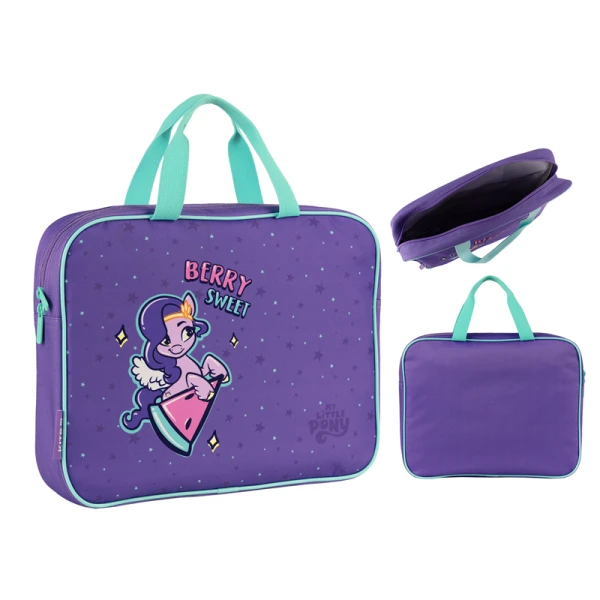 Шкільна текстильна сумка Kite A4, 1 від., LP24-589 My Little Pony