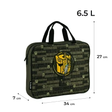 Шкільна текстильна сумка Kite A4, 1 від., TF24-589 Transformers