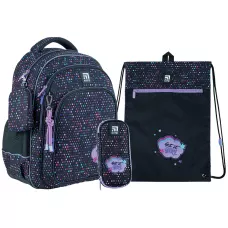 Набір рюкзак + пенал + сумка для взуття Kite SET_K24-763M-2 Get It Girl
