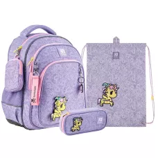 Набір рюкзак + пенал + сумка для взуття Kite SET_TK24-763S tokidoki 