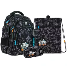 Набір рюкзак + пенал + сумка для взуття Kite SET_K24-763M-4 Skate