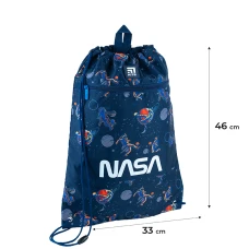 Набір рюкзак + пенал + сумка для взуття Kite SET_NS24-700M NASA