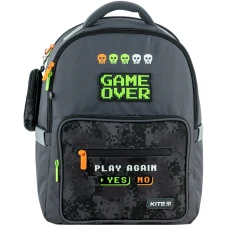 Набір рюкзак + пенал + сумка для взуття Kite SET_K24-770M-4 Game Over