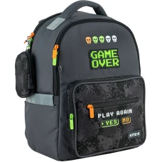 Набір рюкзак + пенал + сумка для взуття Kite SET_K24-770M-4 Game Over