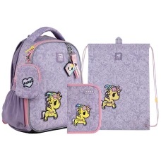Набір рюкзак + пенал + сумка для взуття Kite SET_TK24-555S tokidoki