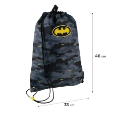 Набір рюкзак + пенал + сумка для взуття Kite SET_DC24-770M DC Comics Batman