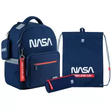 Набір рюкзак + пенал + сумка для взуття Kite SET_NS24-770M NASA