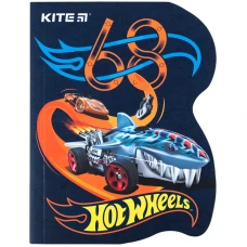 Блокнот вирубка, клей, 60арк., А6 Hot Wheels HW24-223 Kite