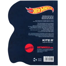 Блокнот вирубка, клей, 60арк., А6 Hot Wheels HW24-223 Kite