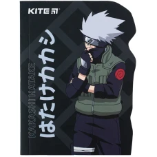 Блокнот вирубка, клей, 60арк., А6 Naruto NR24-223 Kite