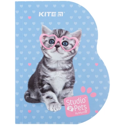 Блокнот вирубка, клей, 60арк., А6 Studio Pets SP24-223 Kite