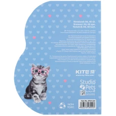 Блокнот вирубка, клей, 60арк., А6 Studio Pets SP24-223 Kite