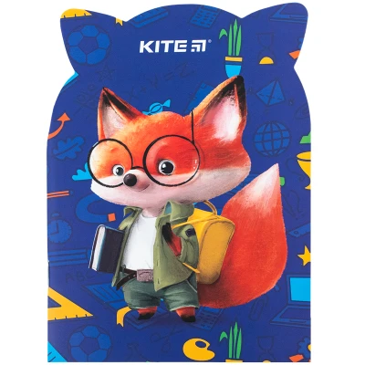 Блокнот м'яка обкл., 48 арк. кліт., Smart fox K24-461-3 Kite