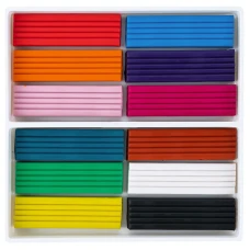 Пластилін, 12 кольорів, 240 г. Kite Classic K-1086