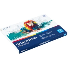 Пластилін, 18 кольорів, 360 г. Kite Classic K-085